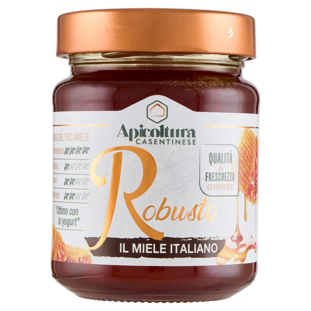 Apicoltura Casentinese Robusto il Miele Italiano 350 g