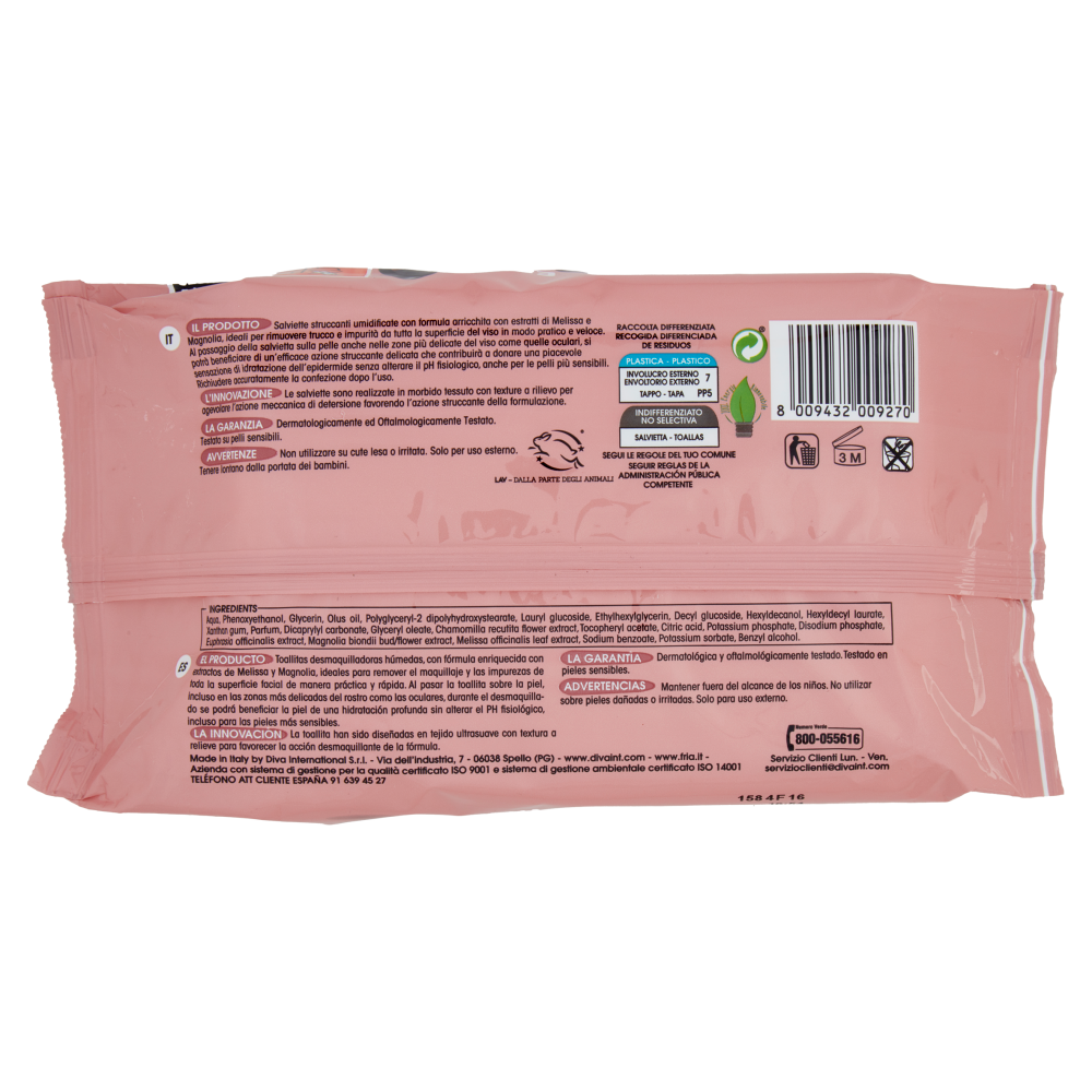 Fria Easy Struccanti tutti i tipi di pelle 64 pz