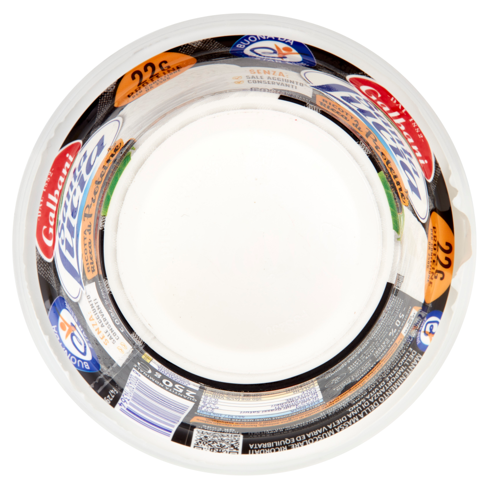 Galbani Santa Lucia Ricotta Ricca di Proteine Senza Lattosio 250 g