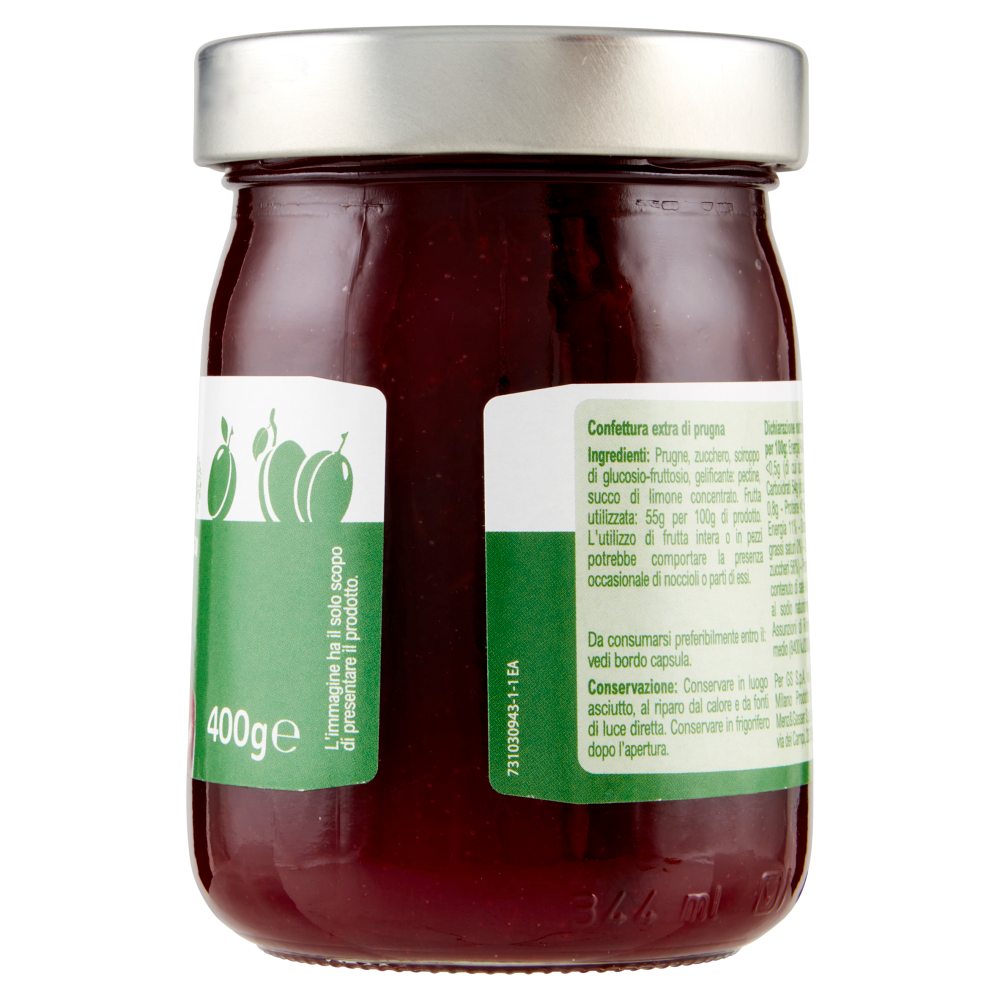 Carrefour Classic Confettura Extra di Prugna 400 g