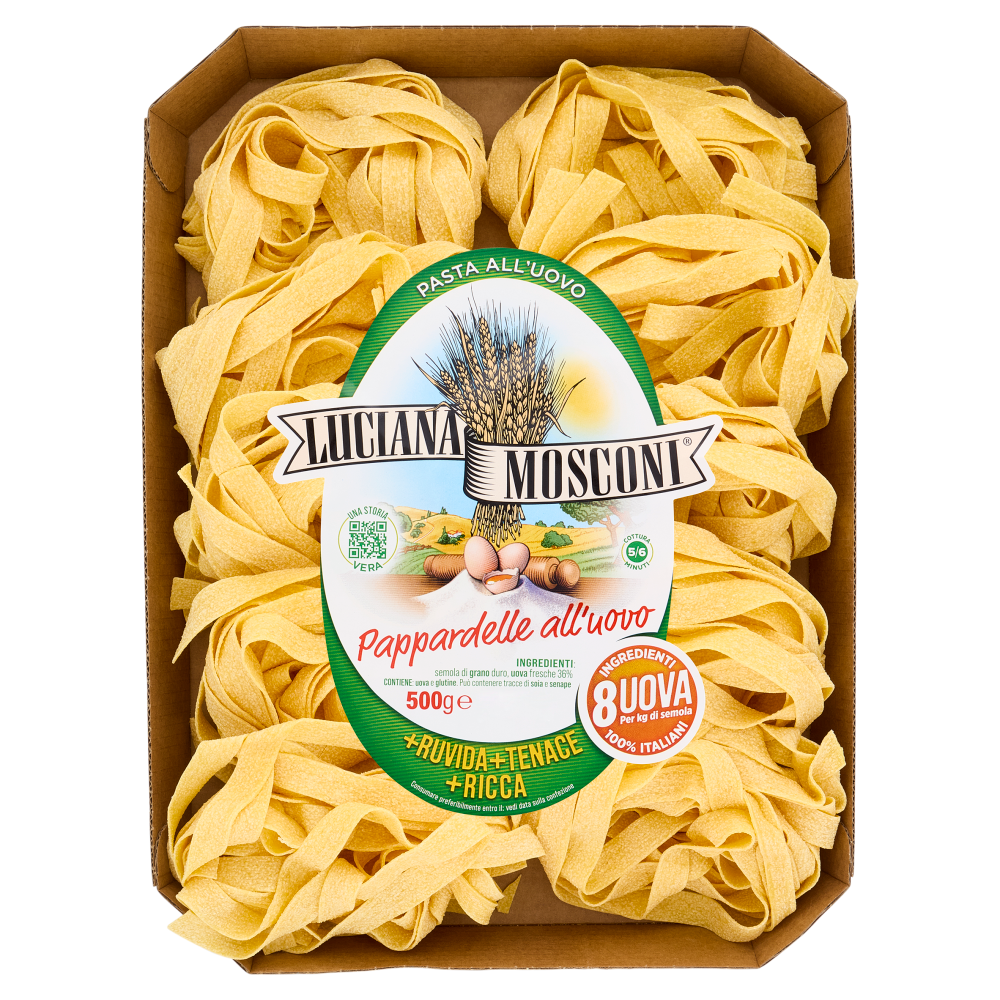 Luciana Mosconi Pasta all'Uovo Pappardelle all'uovo 500 g