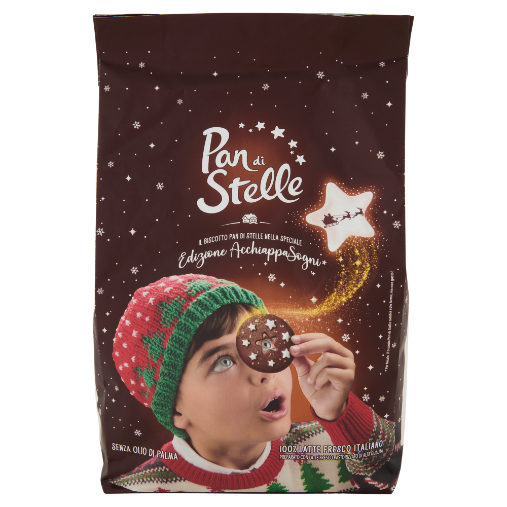 Pan di Stelle Biscotto al Cacao Nocciole e Latte Fresco 100% italiano 1000g