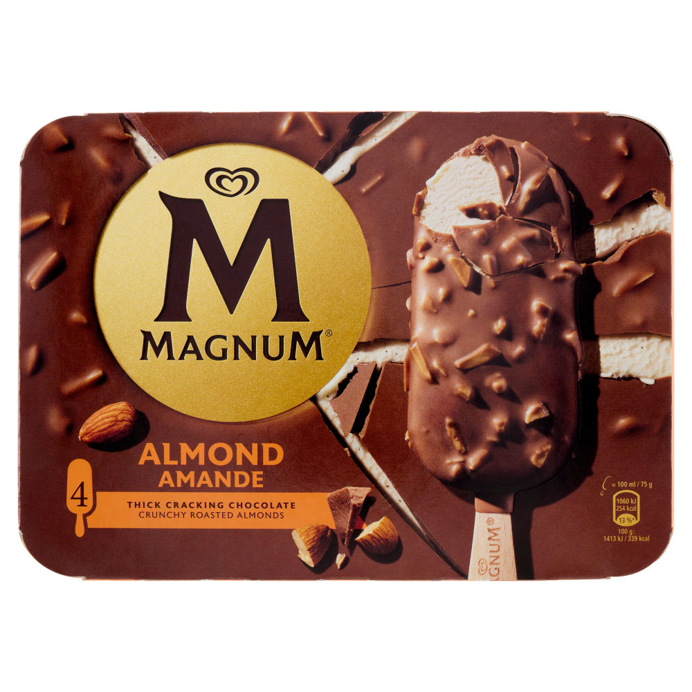 Magnum Almond 4 x 75 g