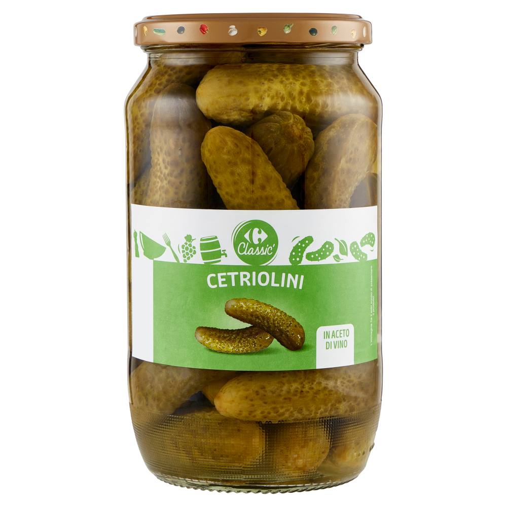 Carrefour Classic Cetriolini 700 g