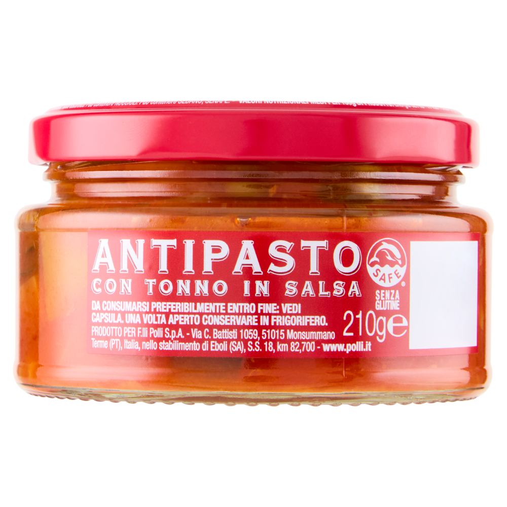 Polli Antipasto con Tonno in Salsa 210 g Carrefour
