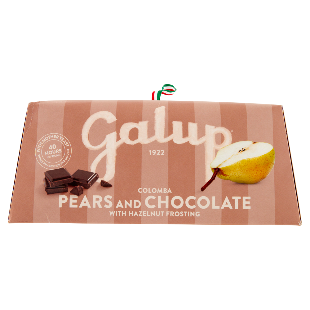 Galup la Colomba Pere e Cioccolato con Glassa alle Nocciole 750 g
