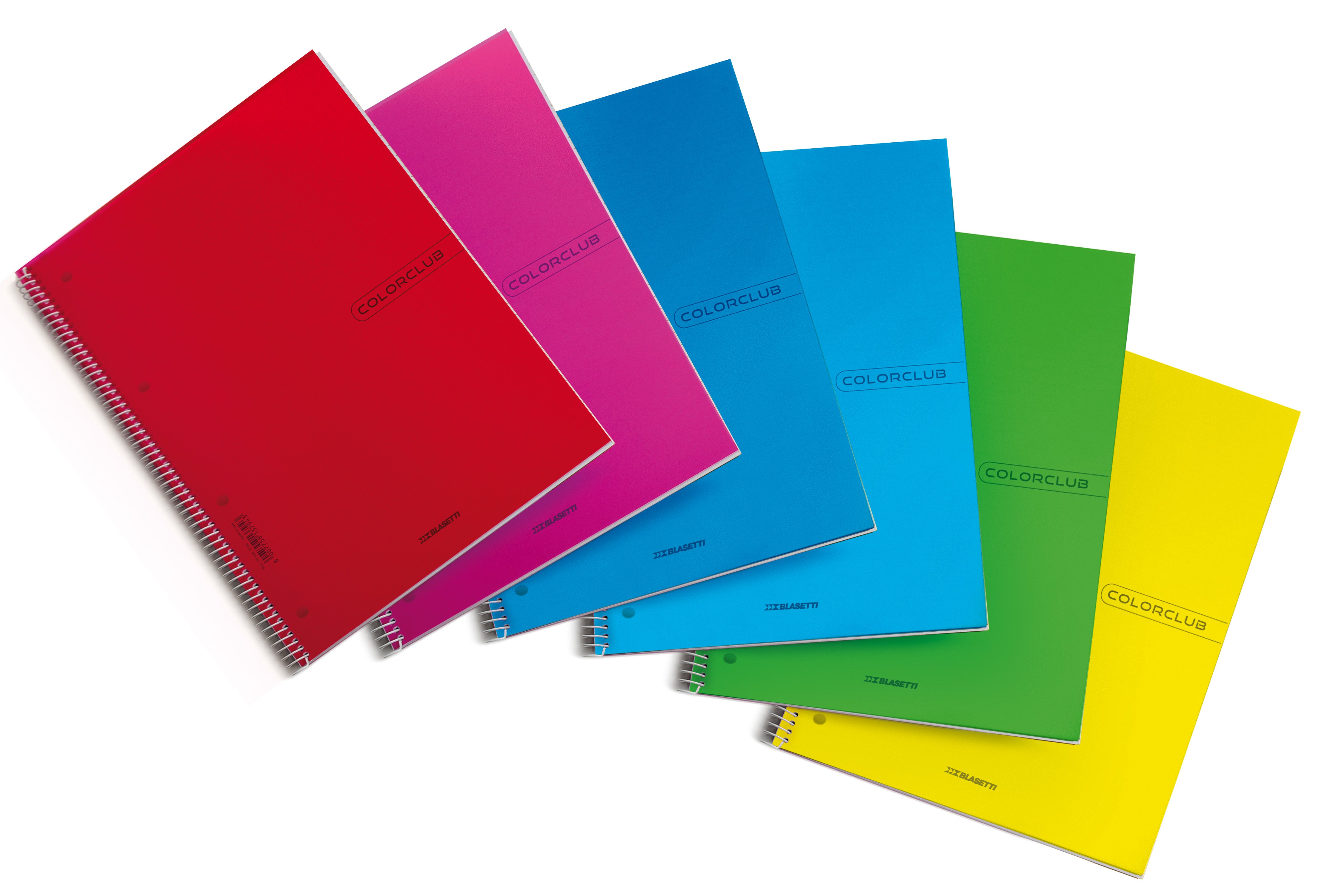 Blasetti Colorclub PPL A4 Quaderno a spirale 5M