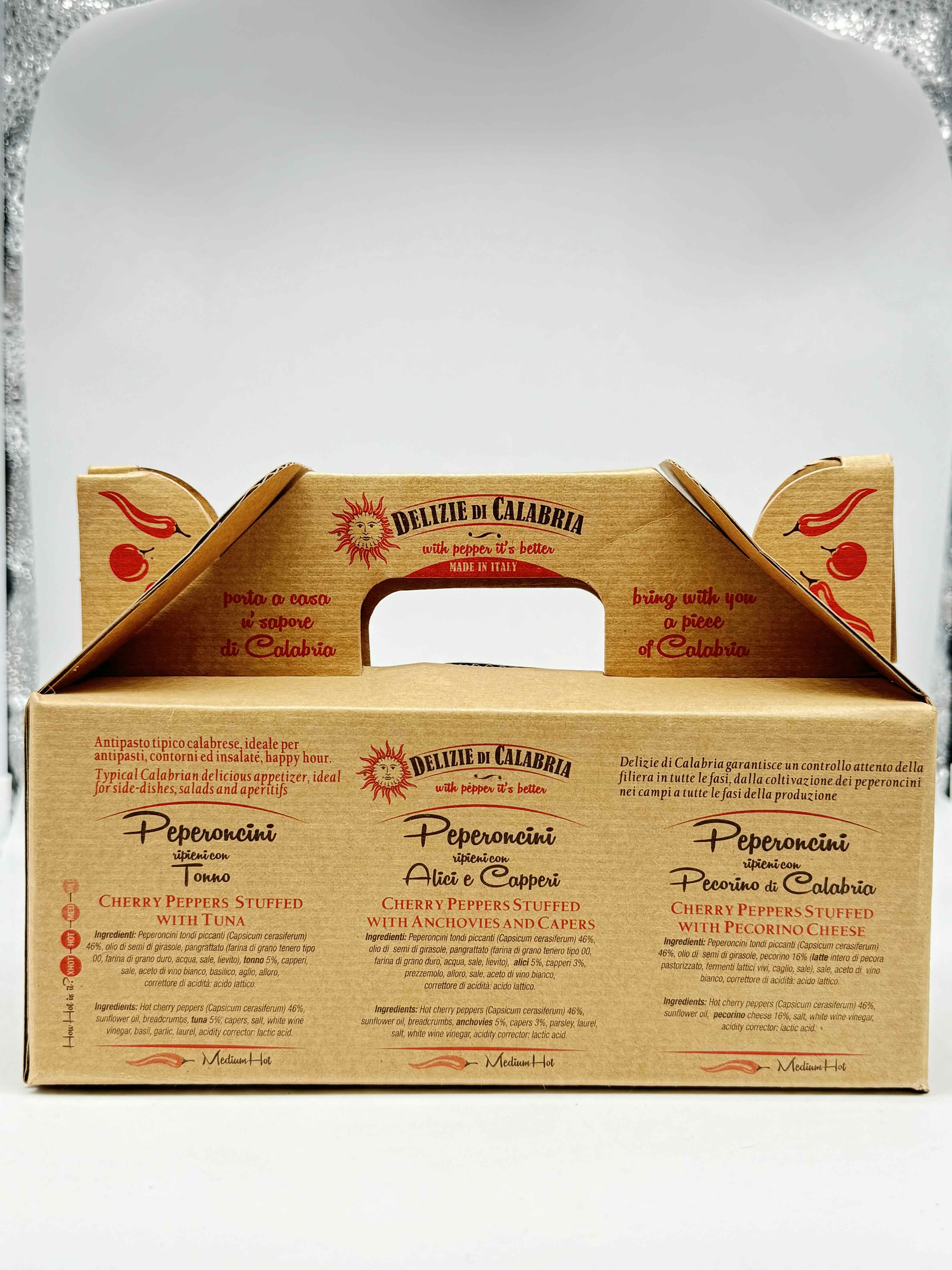 valigetta Peperoncini Calabresi ripieni