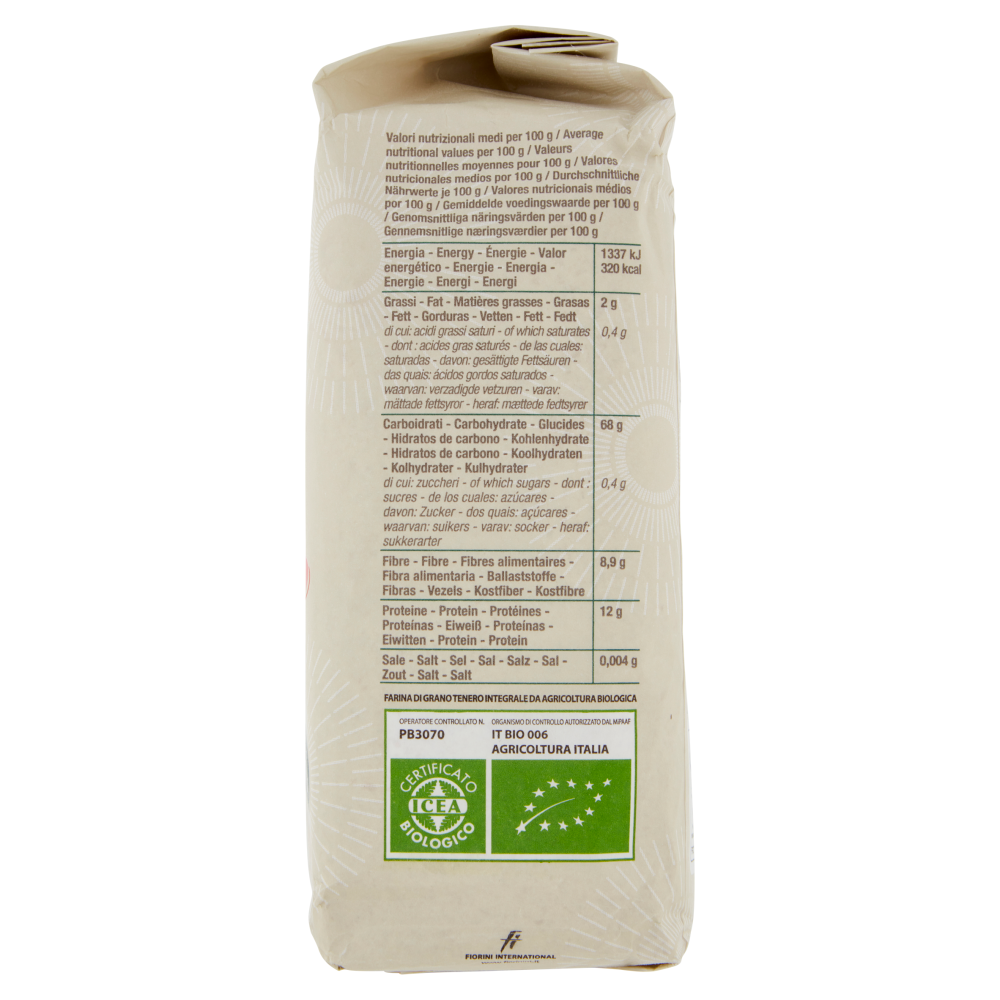 Molino Casillo Integrale Bio Farina Integrale Bio 1000 g