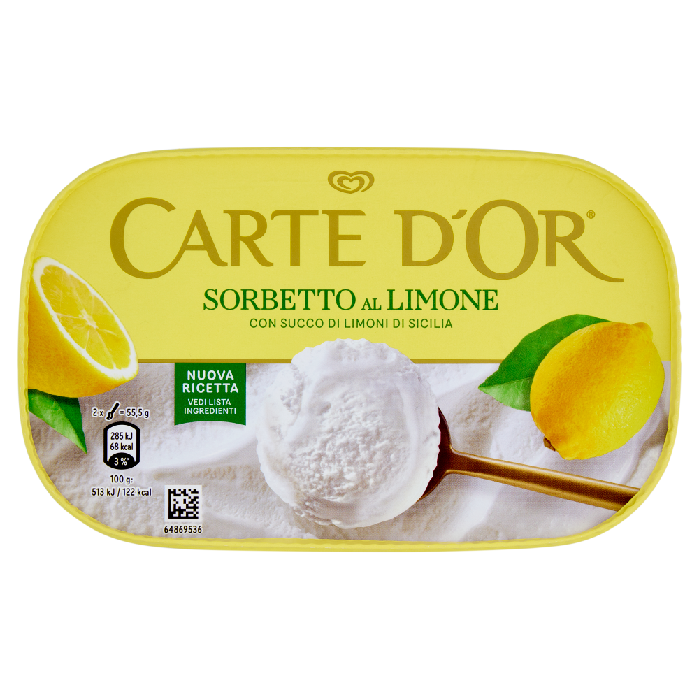 Carte d'Or Sorbetto al Limone 500 g