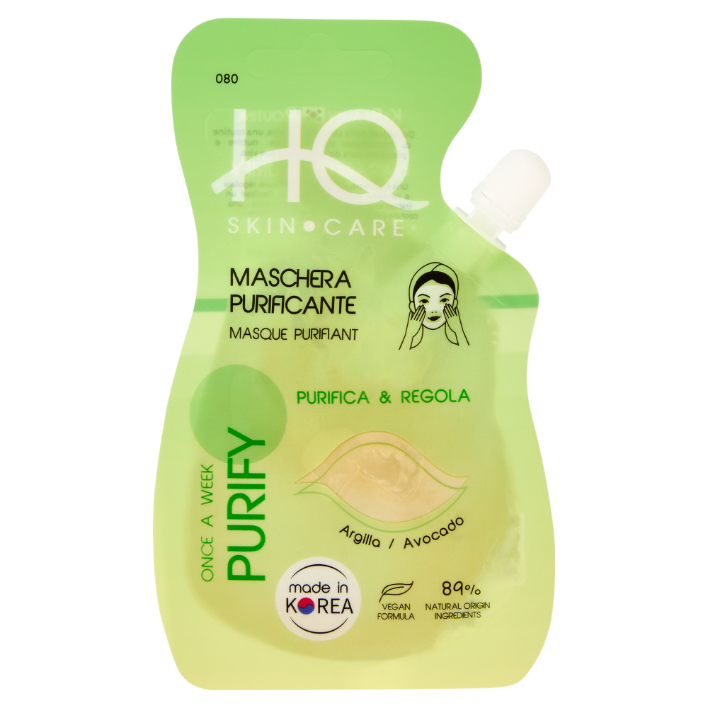 HQ Skin Care Maschera Purificante Once a Week Purify Argilla / Avocado 15 ml