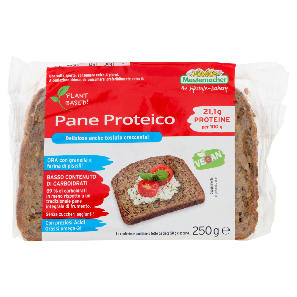 Mestemacher Pane Proteico 250 g