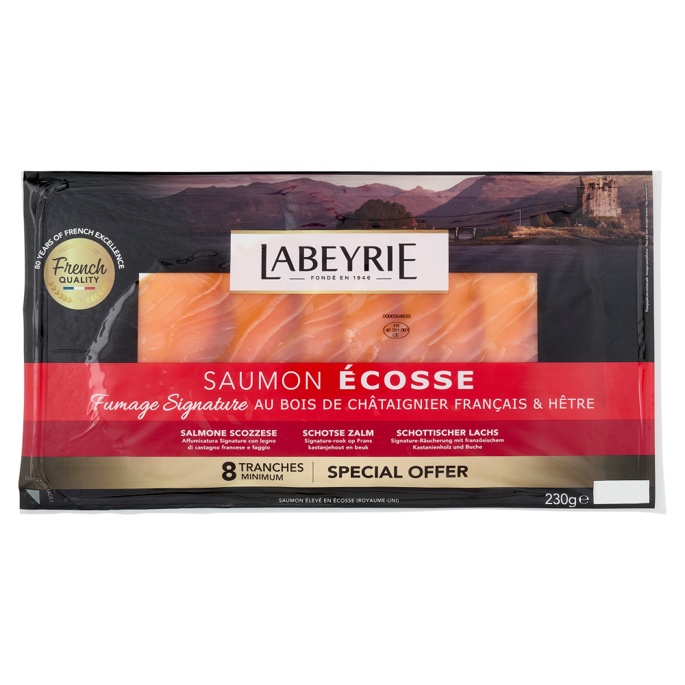 Labeyrie Salmone Affumicato Scozia Signature 230 g