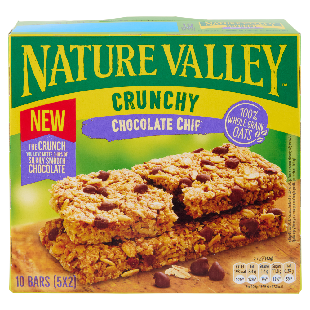 Nature Valley Crunchy Chocolate Chip 5 x 42 g