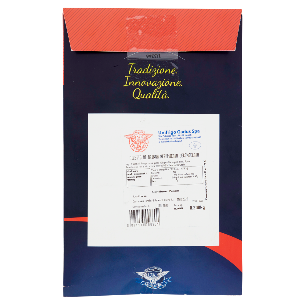 Excelsior Filetti di Aringa affumicata 200 g