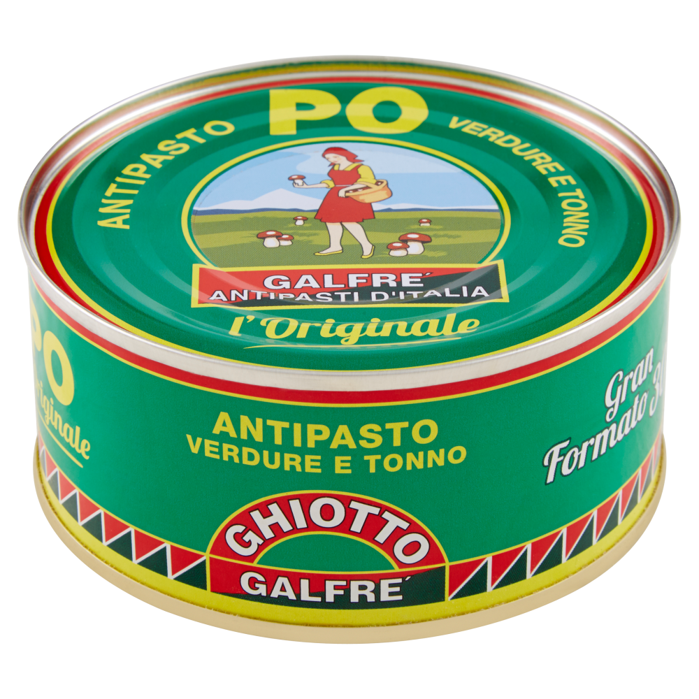 Galfr&egrave; Ghiotto Antipasto Po verdure e tonno 300 g