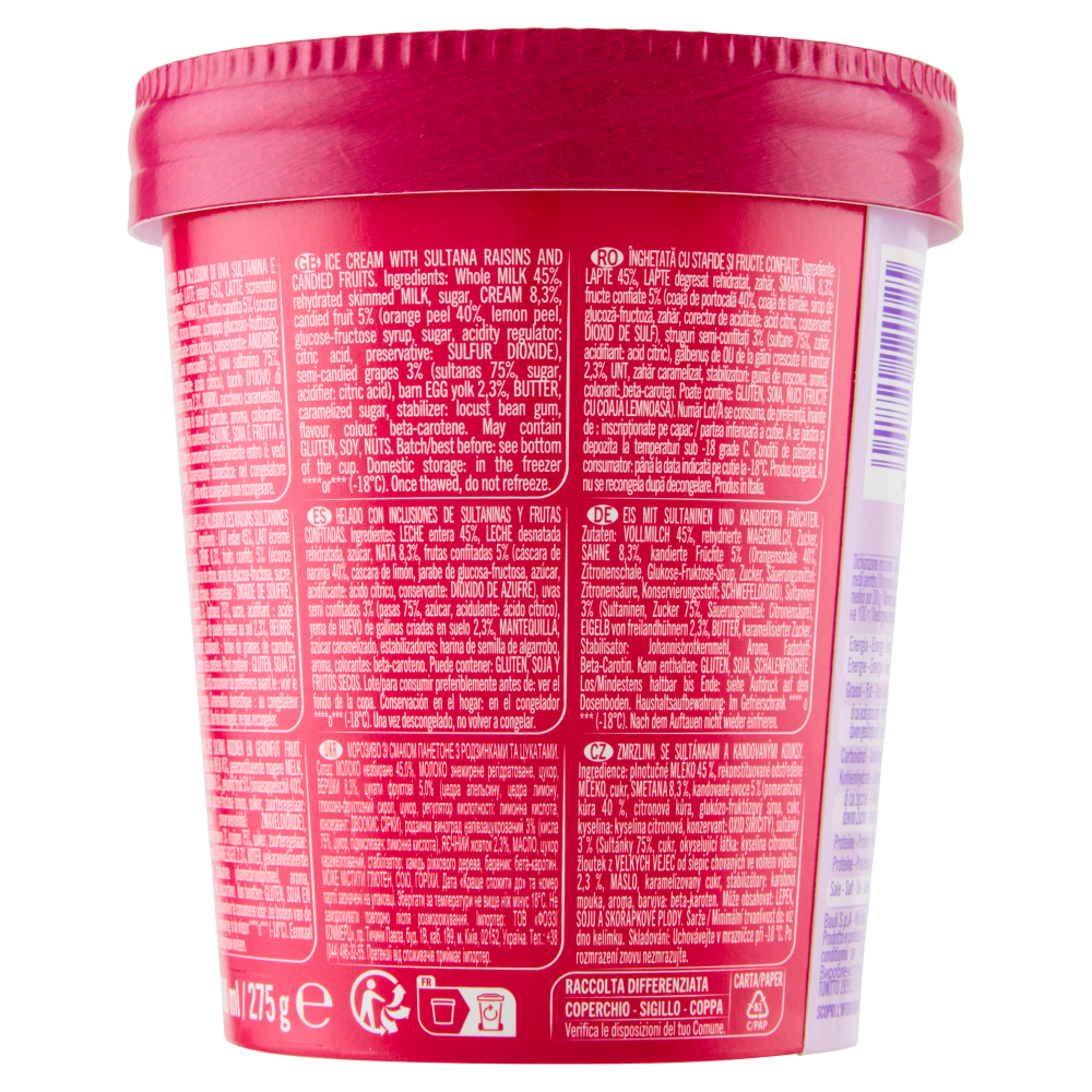 Bauli gelato al sapore di Panettone 275 g