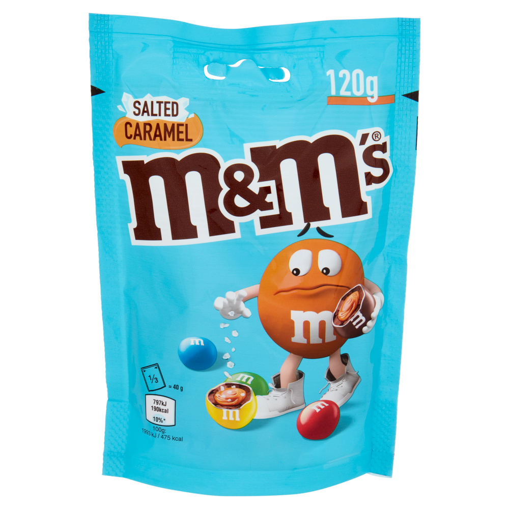 M&M's Confetti al Cioccolato con Caramello Salato 120 g