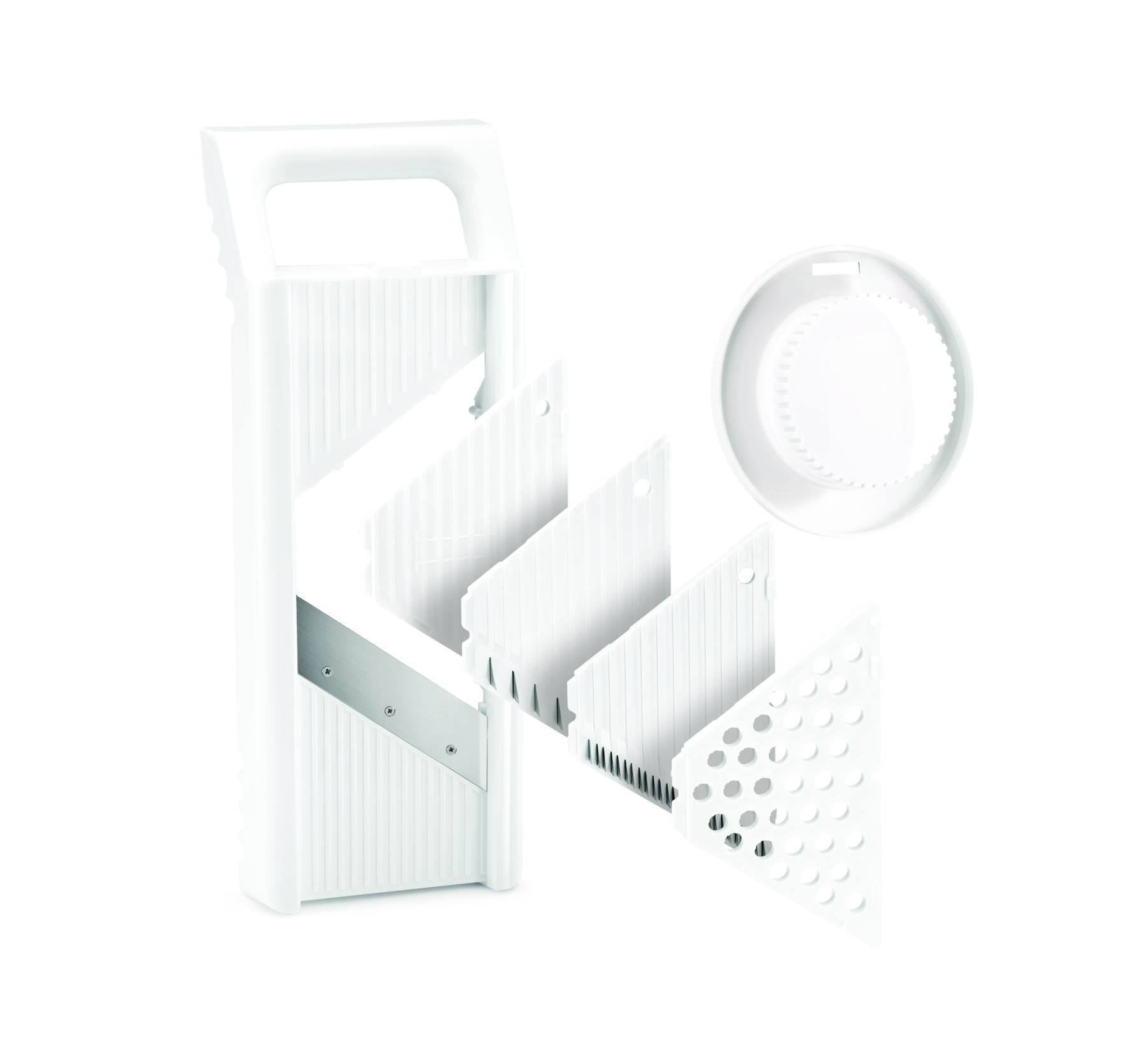 Metaltex Grattugia affettatutto lama inox plastica ABS Mandolino