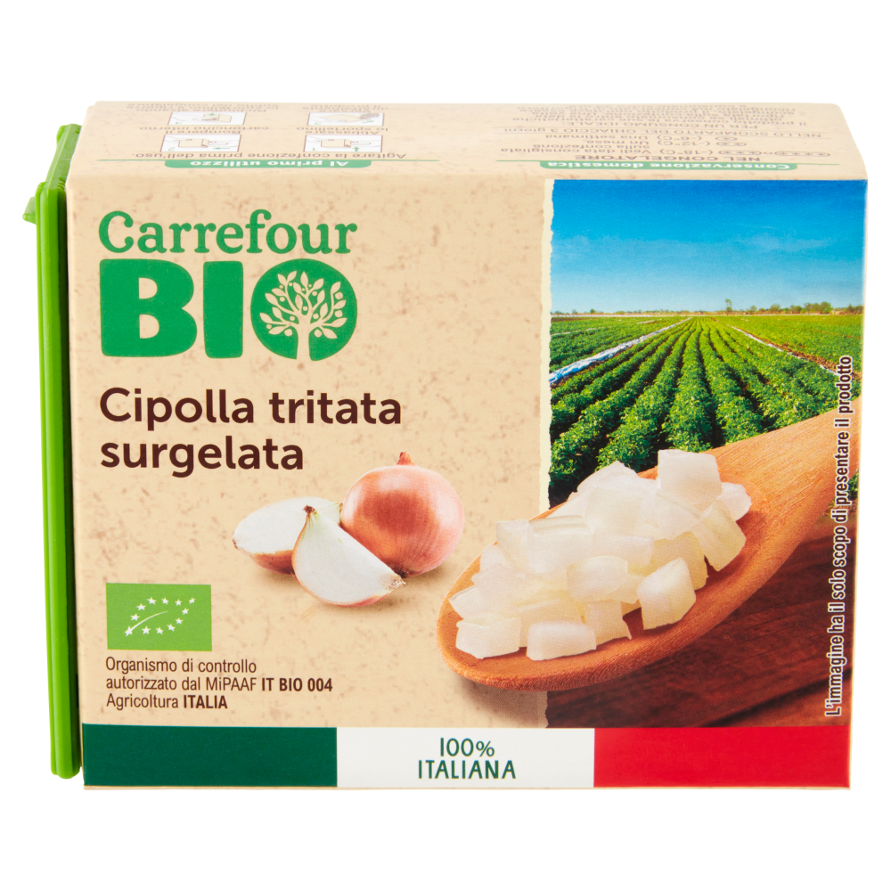 Carrefour Bio Cipolla tritata surgelata 150 g