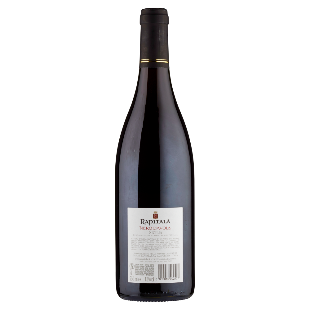 Rapitalà Nero d'Avola Sicilia DOC 750 ml