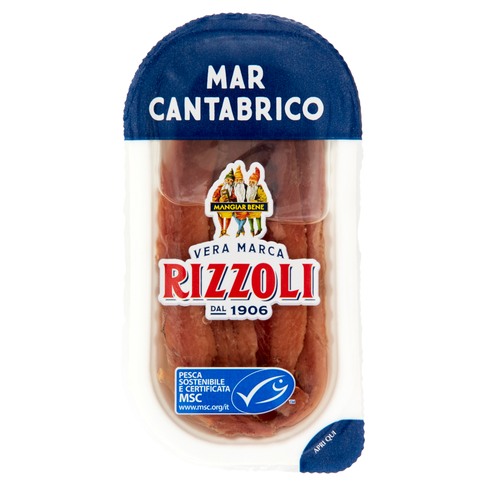 Rizzoli Filetti di Alici MSC Mar Cantabrico 40 g