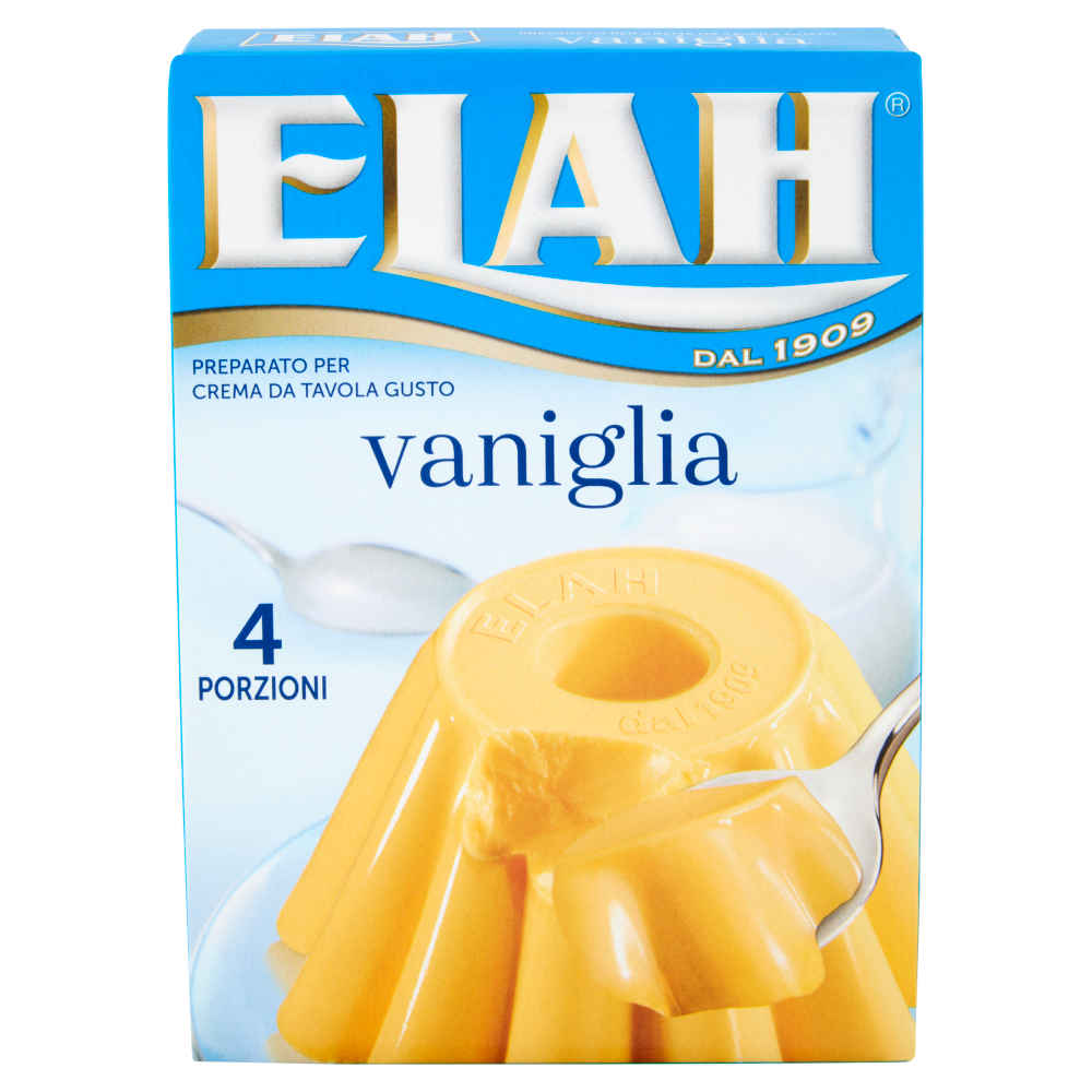 Elah Preparato per Crema da Tavola Gusto vaniglia 70 g