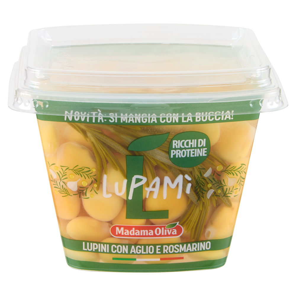 Madama Oliva Lupamì Lupini con Aglio e Rosmarino 340 g