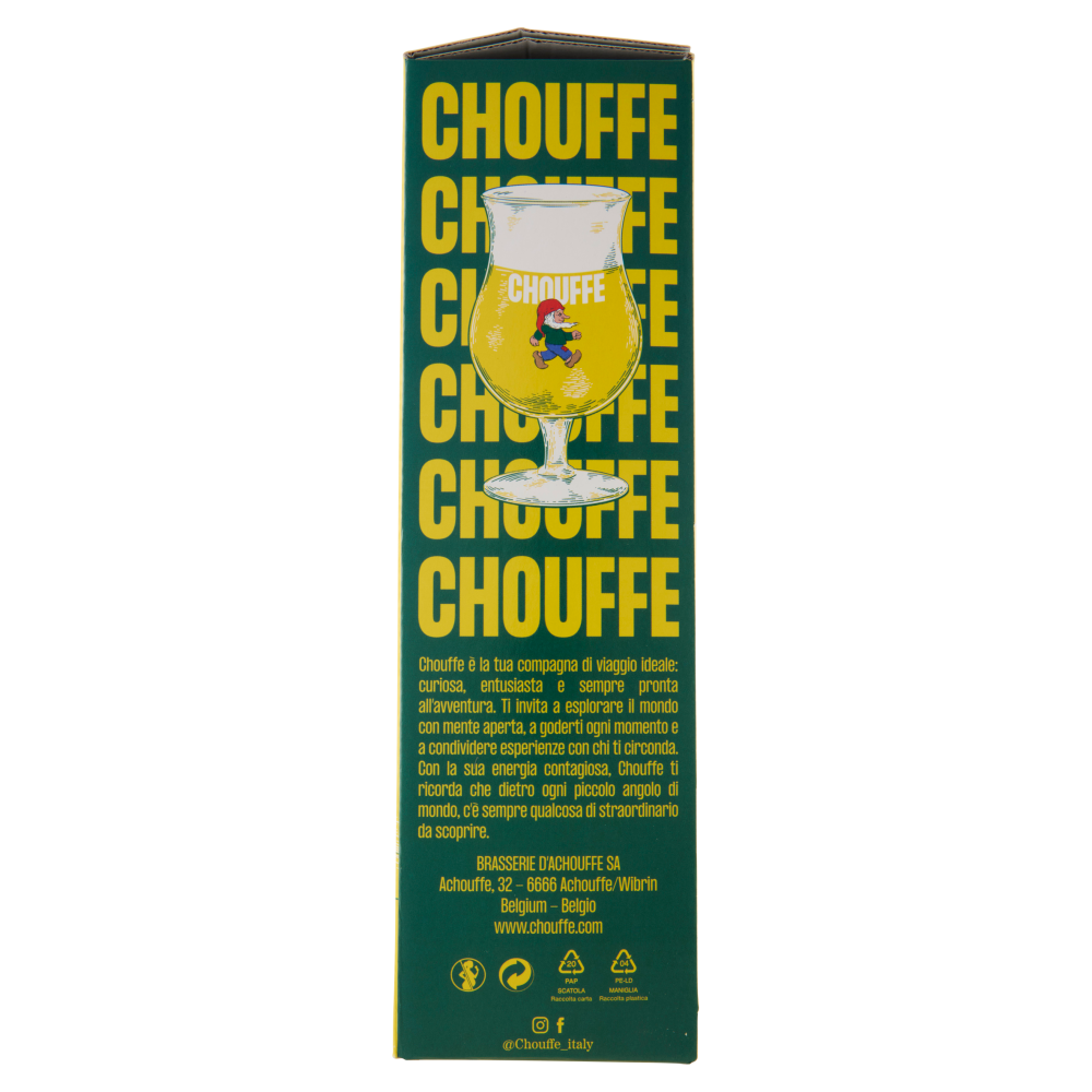 Chouffe Mc Chouffe Brune, La Chouffe Blonde 2 x 750 ml + 1 Bicchiere