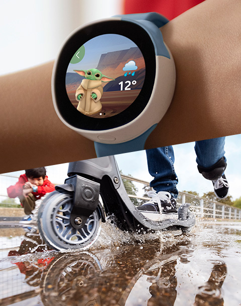 Vodafone Neo 44.5 mm Touch screen Blu, Bianco