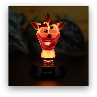 Paladone Crash Bandicoot Icon Light V2 BDP Illuminazione d'ambiente