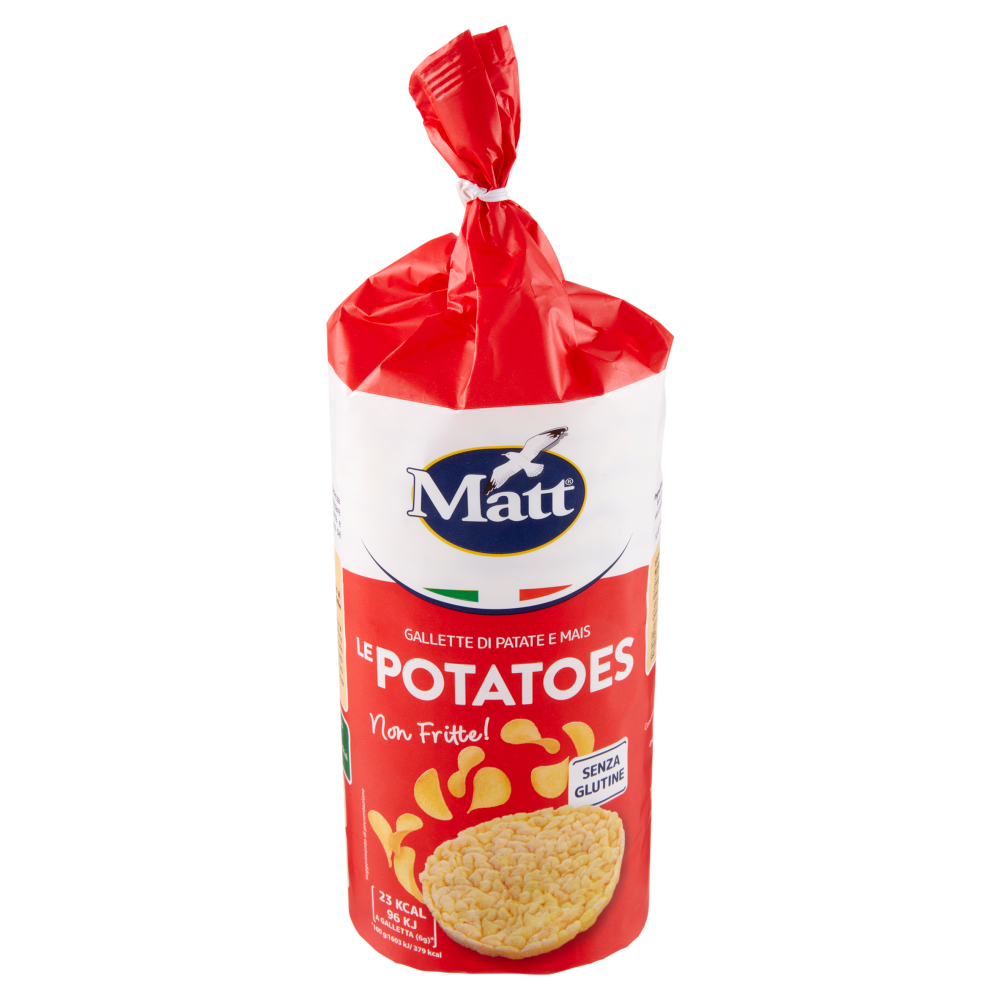Matt le Potatoes Gallette di Patate e Mais 100 g