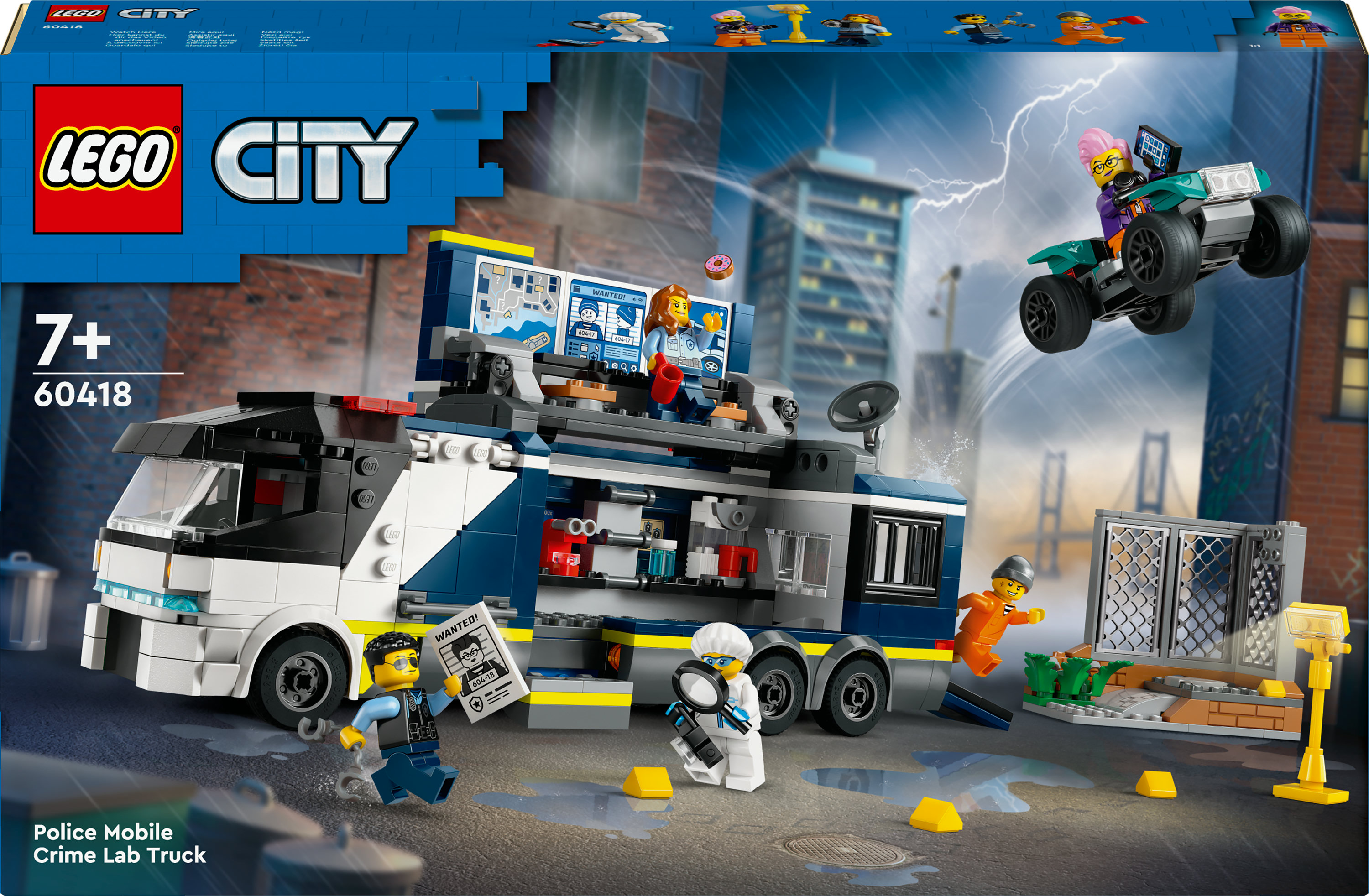 LEGO City Camion laboratorio mobile della polizia