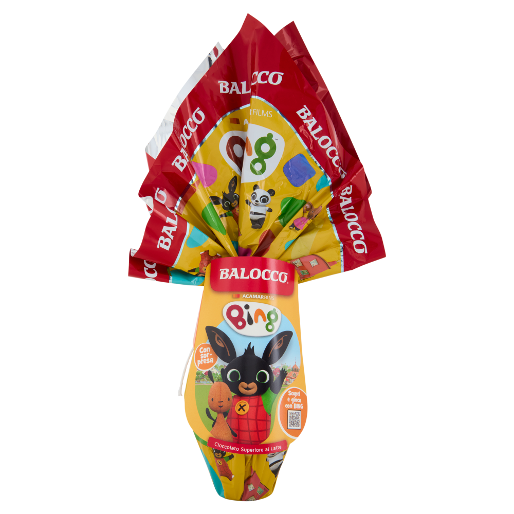 Balocco Uovo Cioccolato Superiore al Latte Bing 150 g