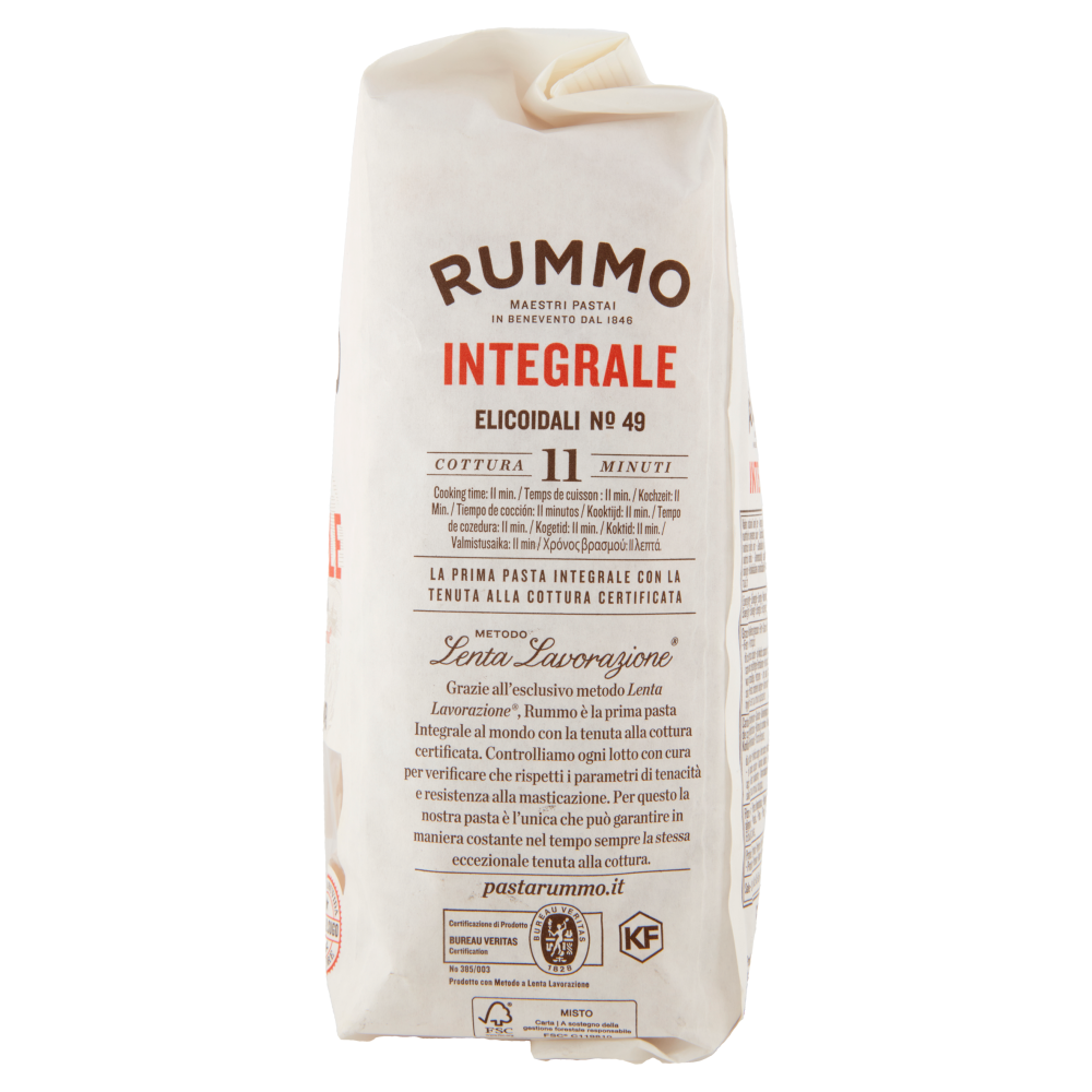 Rummo Integrale Elicoidali N° 49 500 g