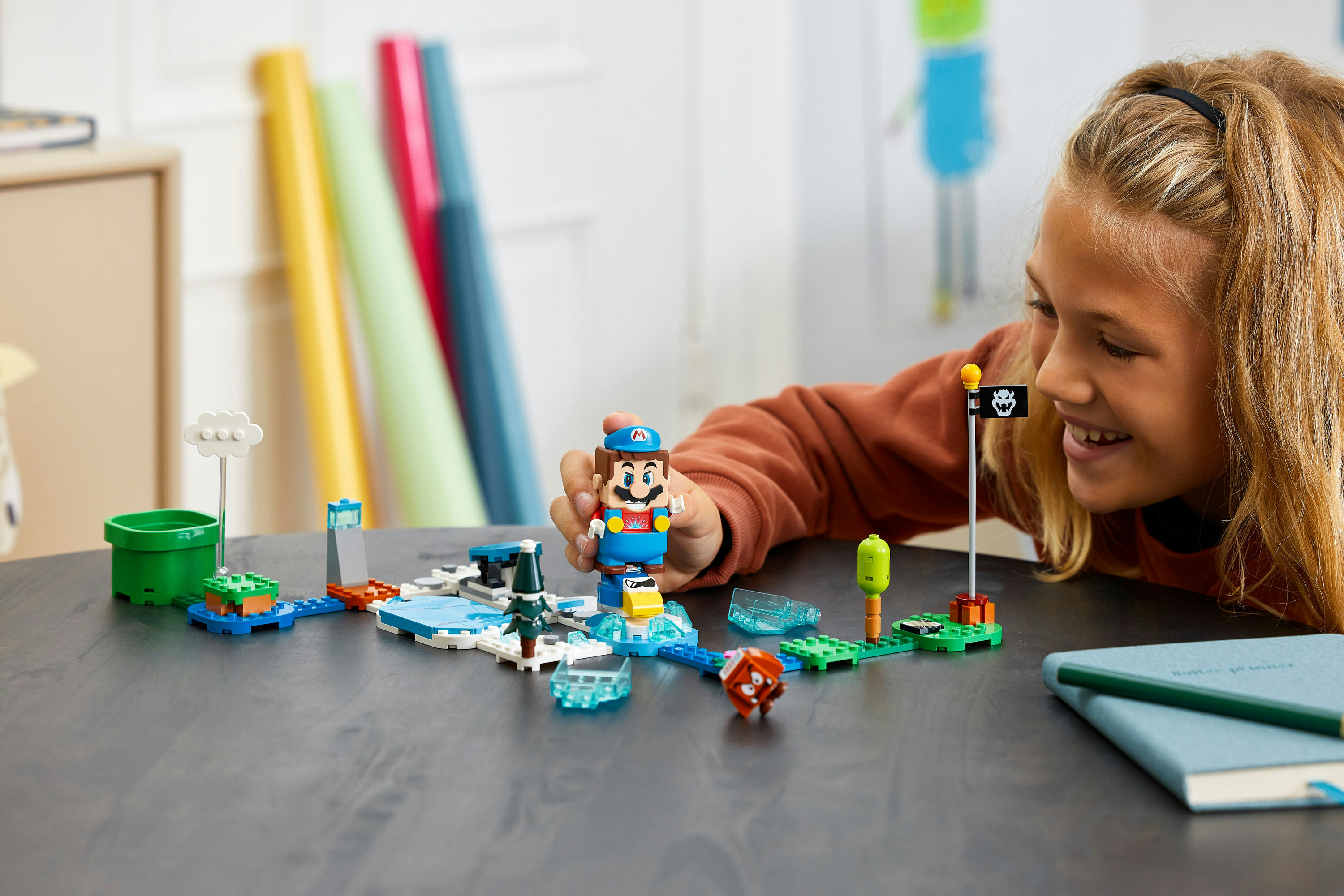 LEGO Super Mario Pack di espansione Costume di Mario ghiaccio e Mondo ghiacciato