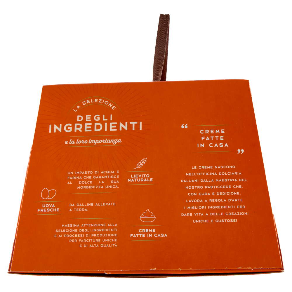 Paluani il Tronco di Natale Ricoperto di Cioccolato Farcito con Crema al Caramello Salato 750 g