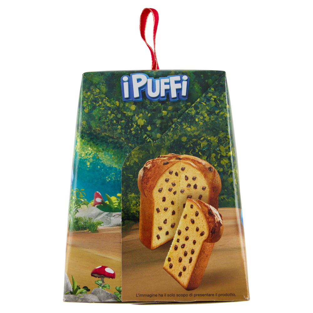 Balocco Mini Panettone con gocce di cioccolato i Puffi 90 g