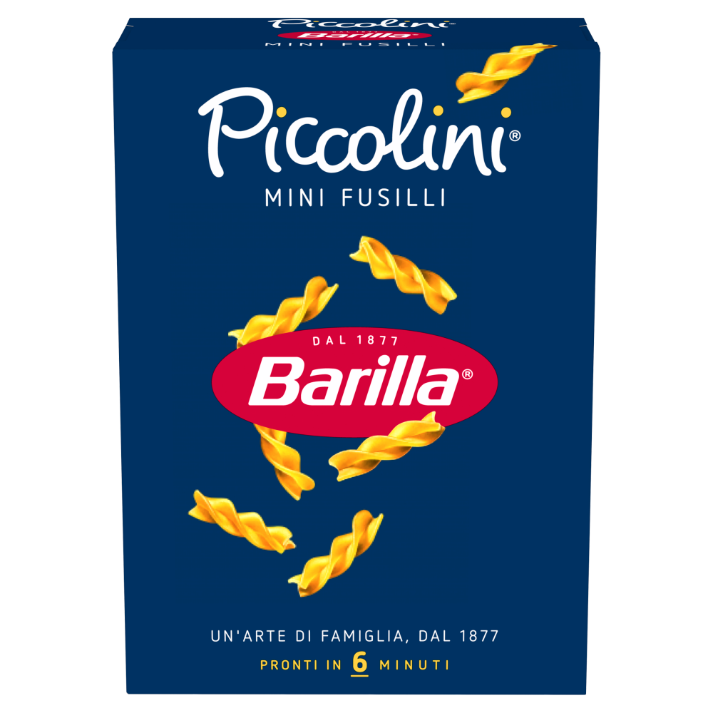 Barilla Pasta Piccolini Mini Fusilli 500g