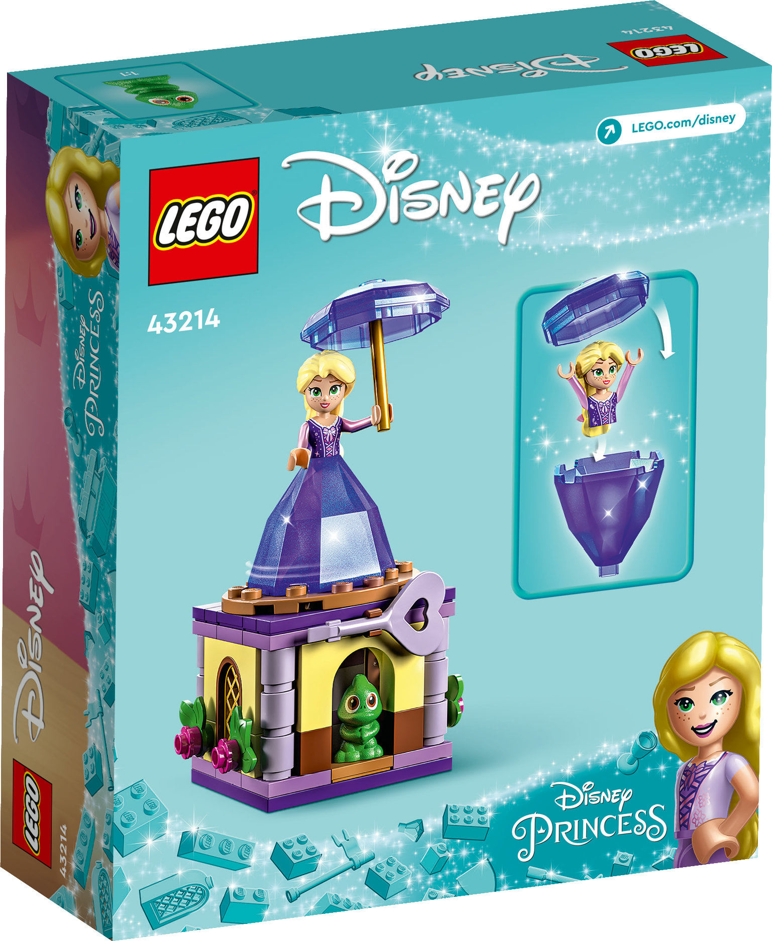 LEGO Disney Princess Rapunzel rotante