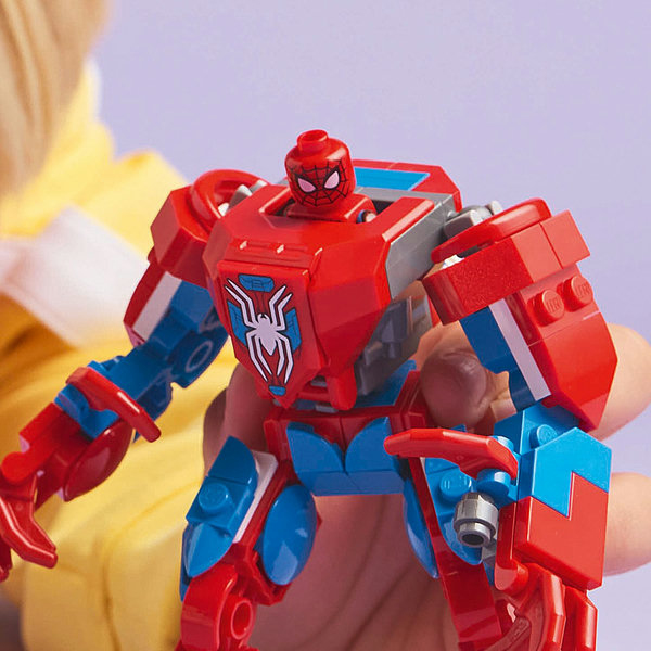 LEGO Mech di Spider-Man contro Anti-Venom