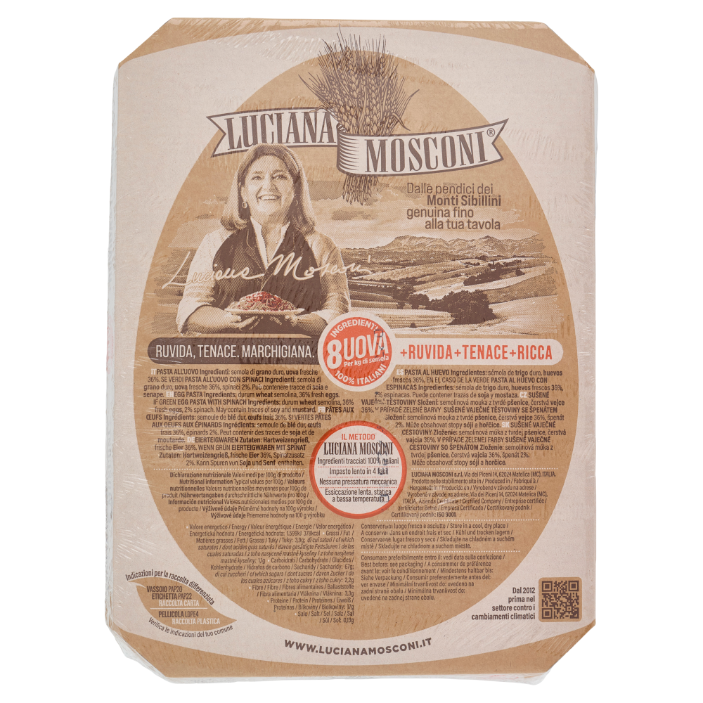 Luciana Mosconi Pasta all'Uovo Fettuccine all'uovo 500 g