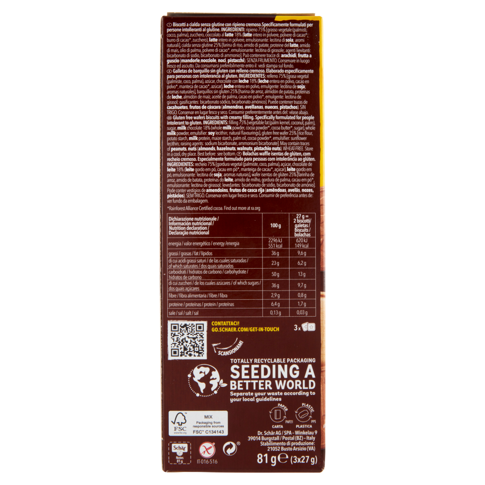 Schär Notes 3 x 27 g