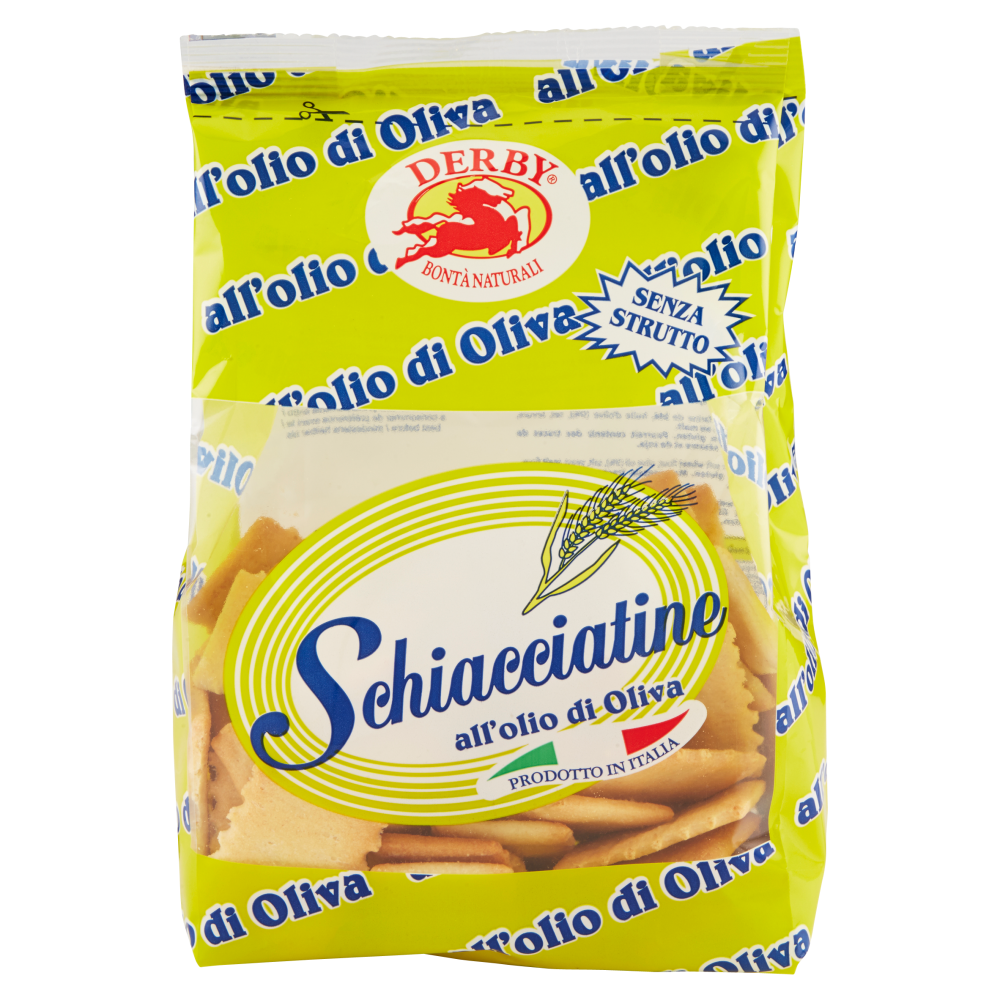 Derby Schiacciatine all'olio di Oliva 250 g