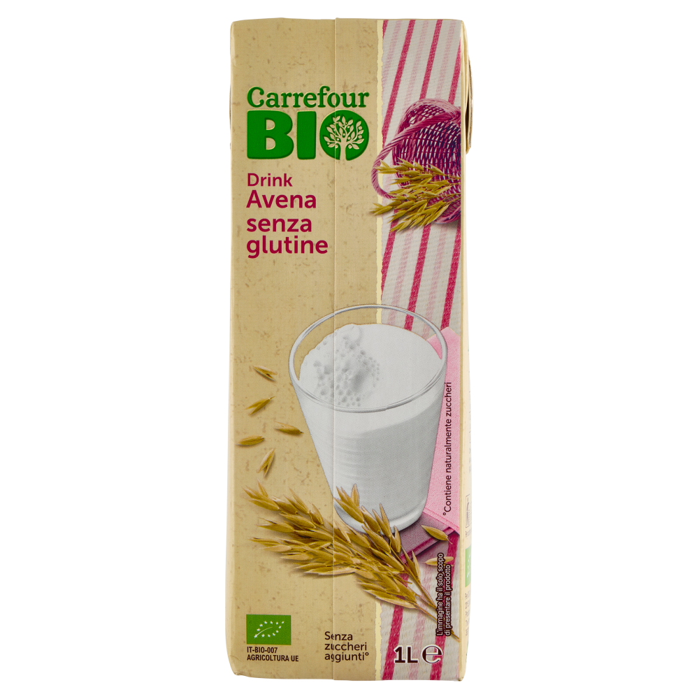 Carrefour Bio Drink Avena senza glutine 1 L