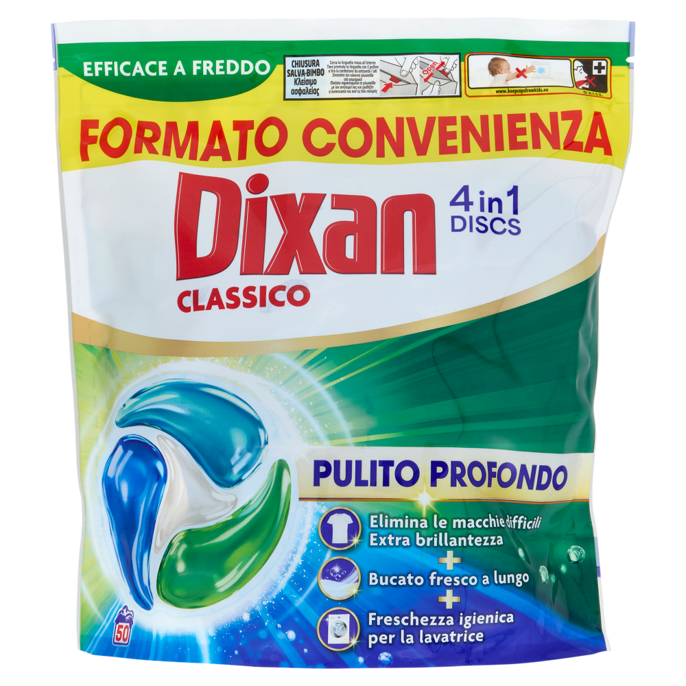 DIXAN Discs Classico 50pz (825g)