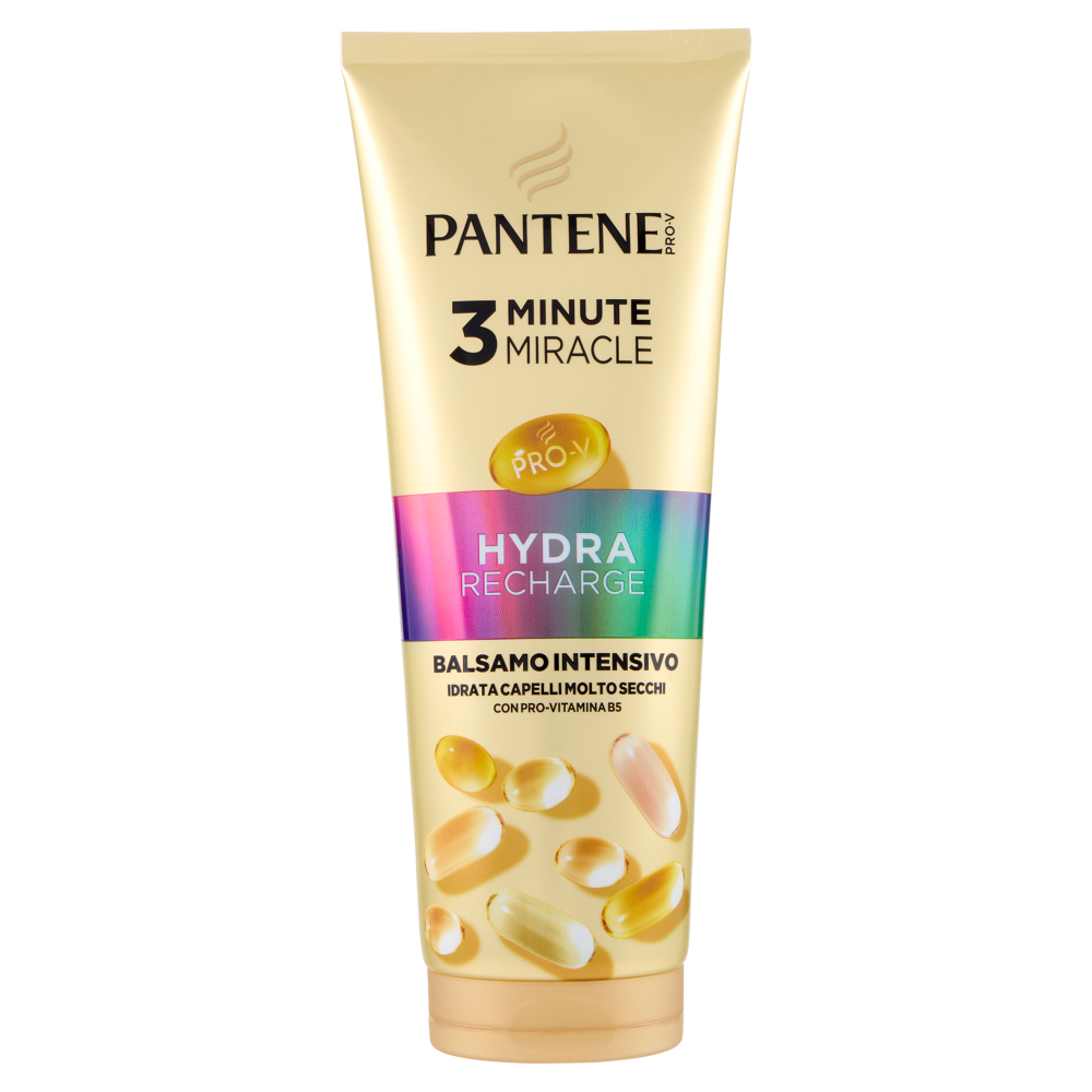 Pantene Pro-V Hydra Recharge Balsamo Intensivo 3 Minute Miracle 220 ml
