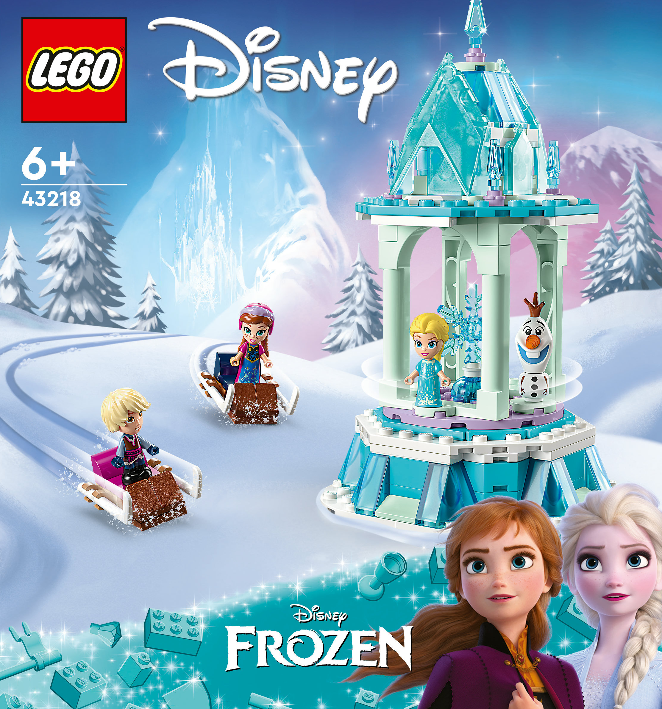 LEGO Disney Princess La giostra magica di Anna ed Elsa