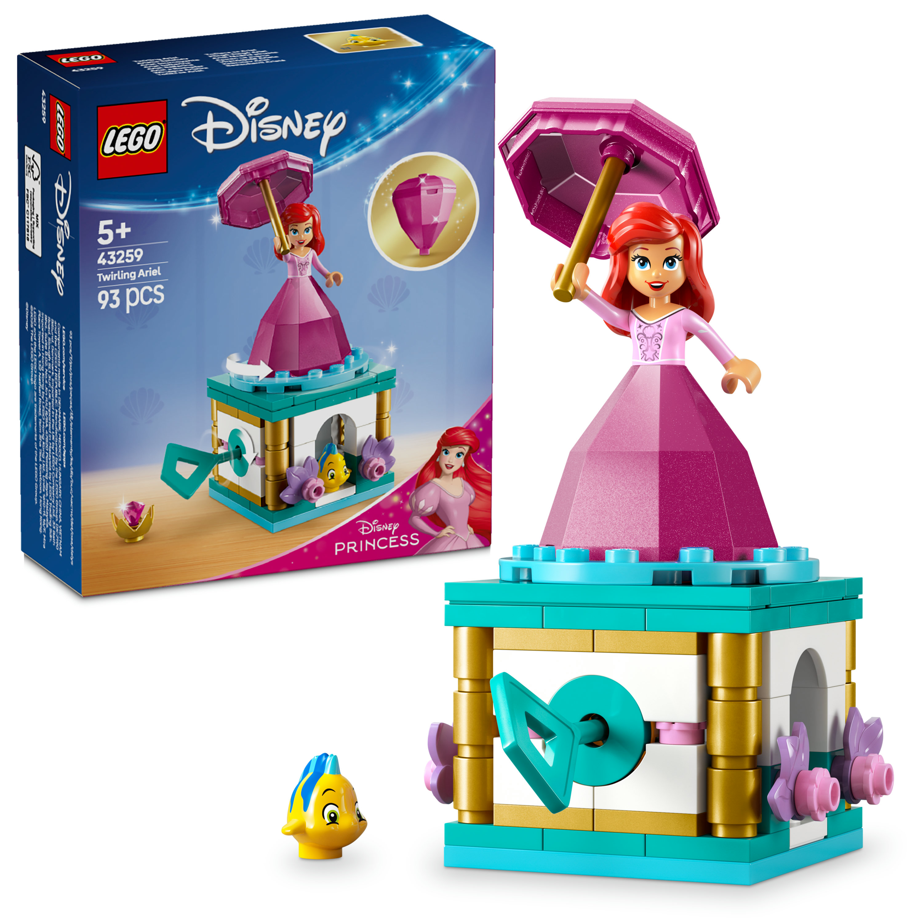LEGO Disney Princess Ariel ballerina