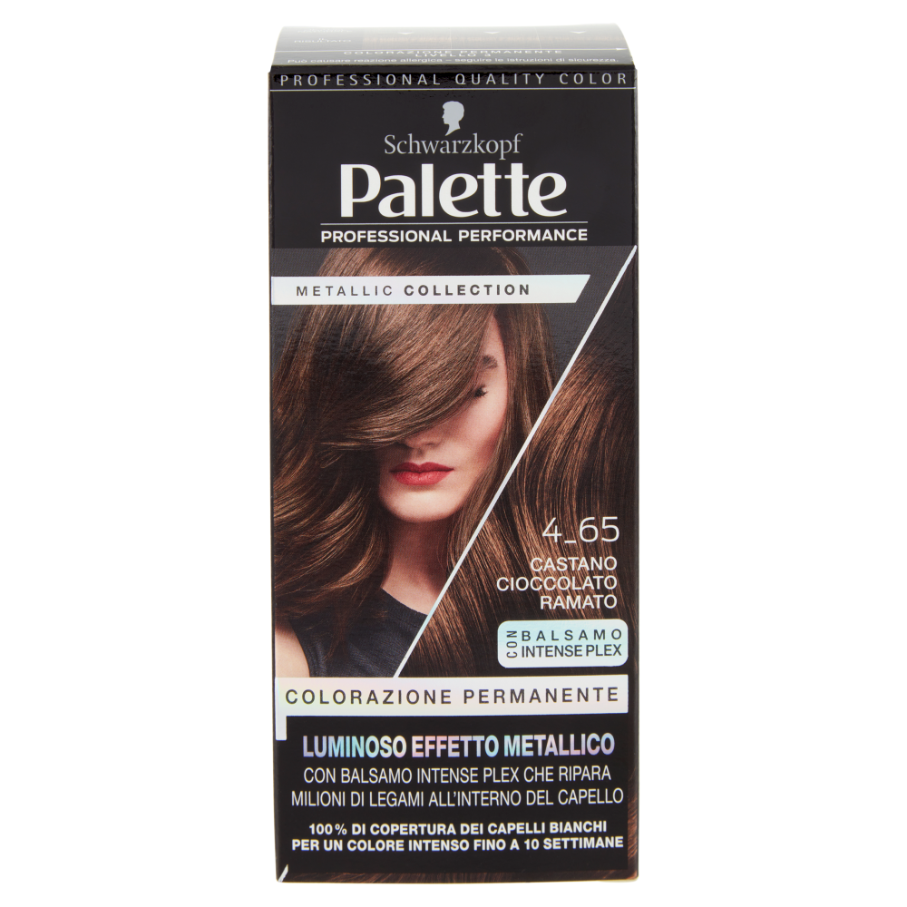 Palette Metallic Collection 4_65 Castano Cioccolato Ramato